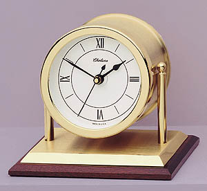 The Chatham Clock, $240 (brass), $280 (nickel)